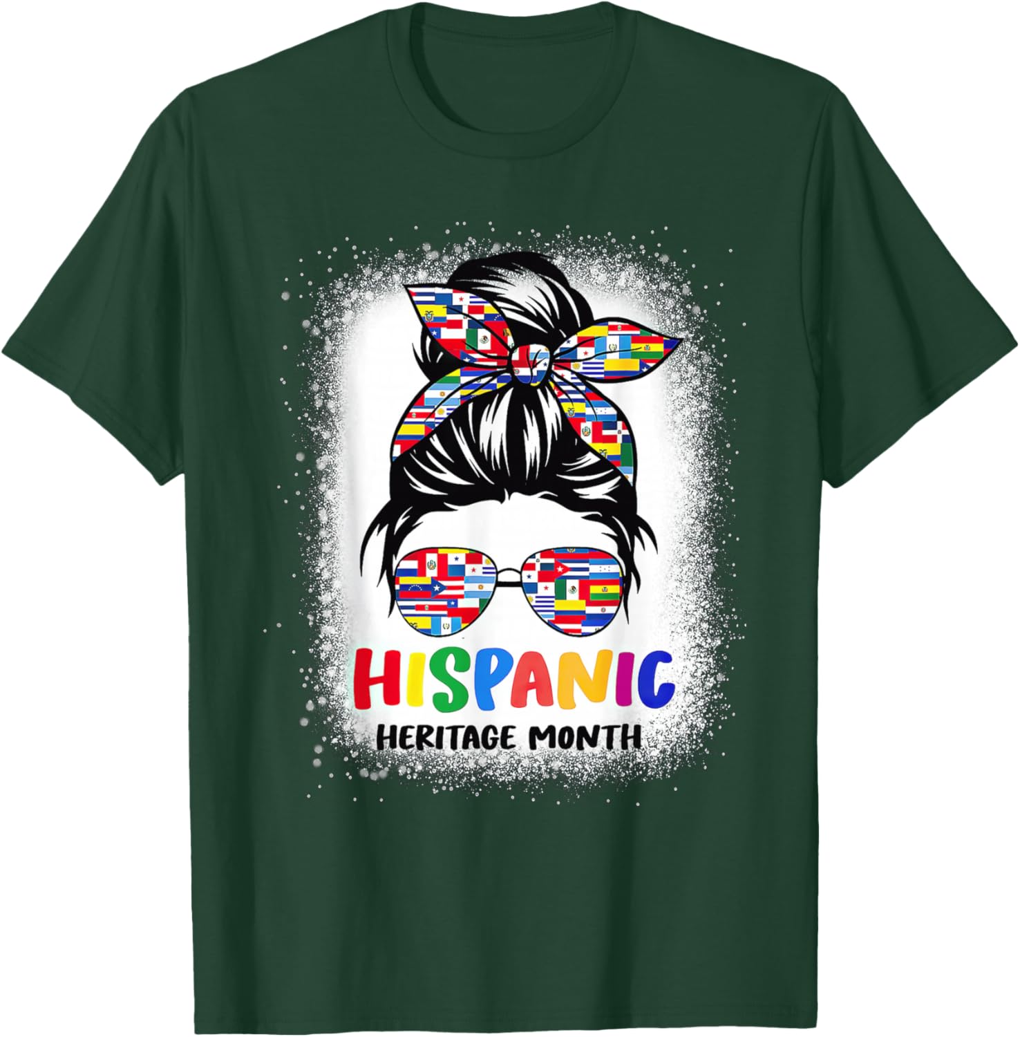 Hispanic Heritage Month T-Shirt - T-Shirt | Forest