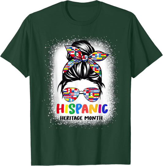 Hispanic Heritage Month T-Shirt - T-Shirt | Forest