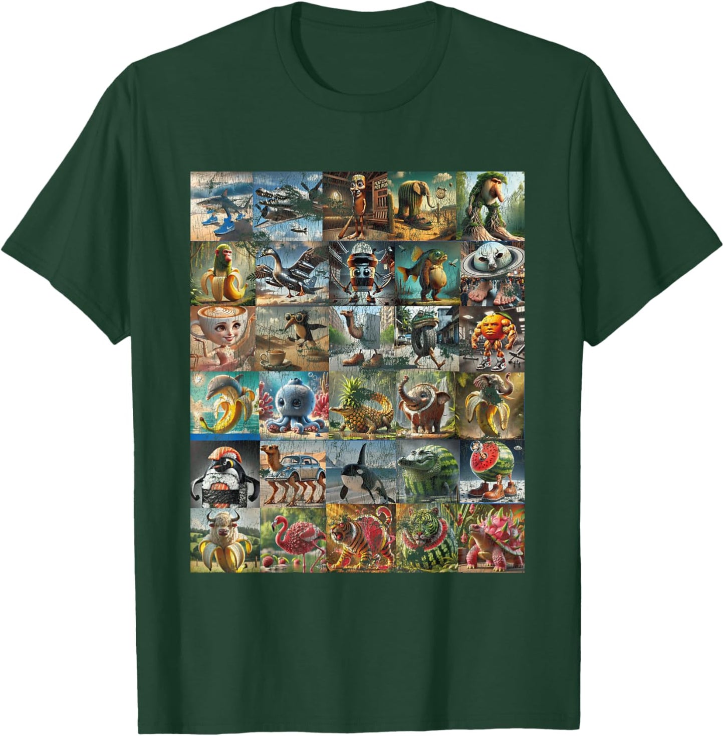 Italian Brainrot Ballerina Assassino Character Meme Mix T-Shirt - T-Shirt | Forest