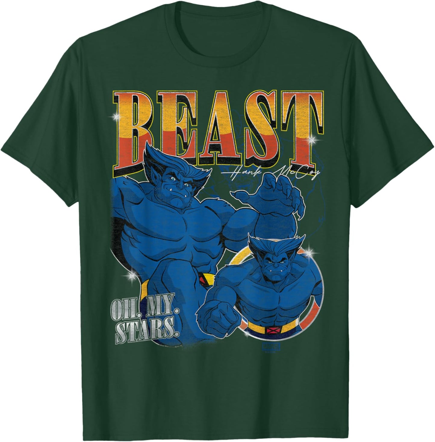 X-Men - Beast Oversized T-Shirt - T-Shirt | Forest