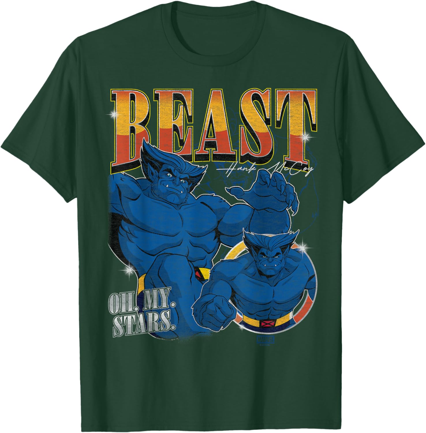 X-Men - Beast Oversized T-Shirt - T-Shirt | Forest