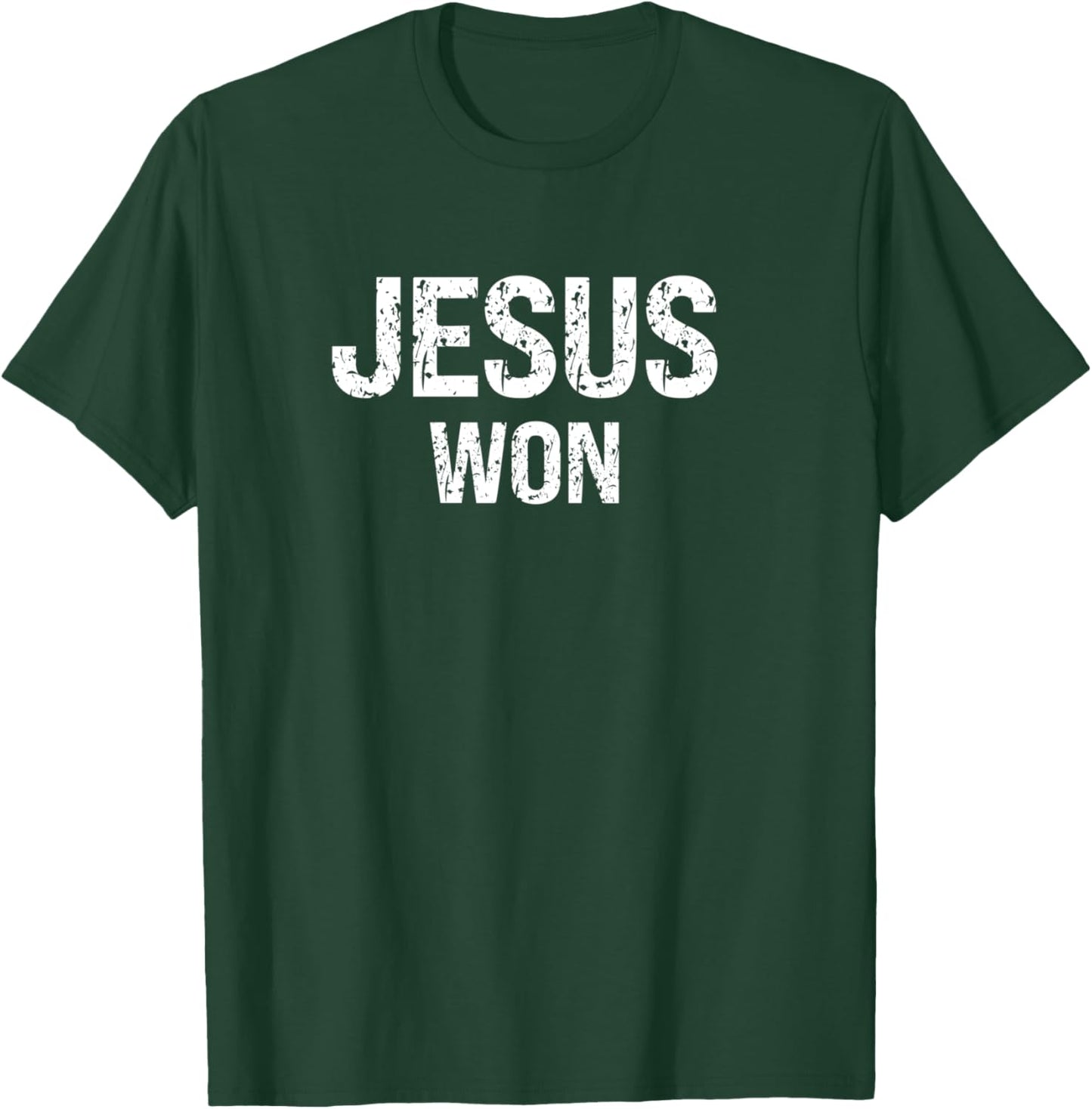 Jesus Won T-Shirt - T-Shirt | Forest