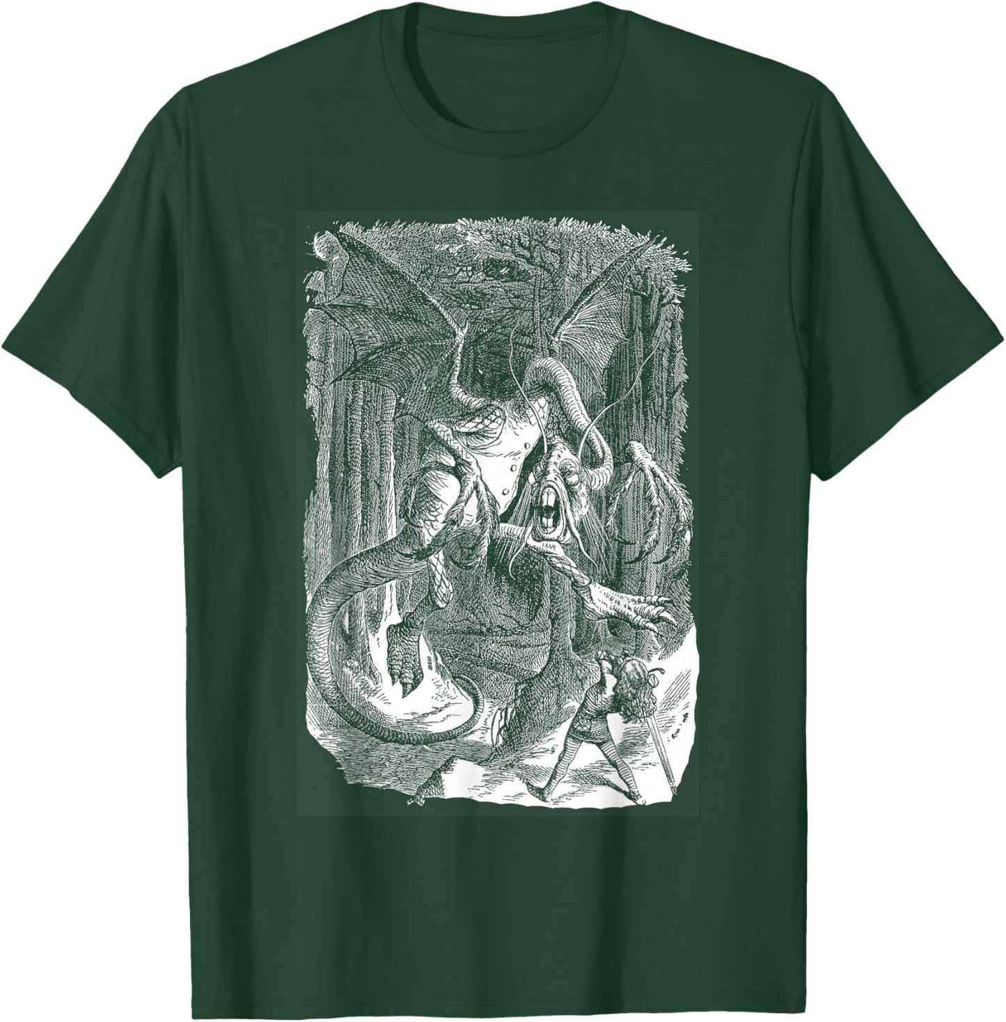 Beware the Jabberwocky T-Shirt - T-Shirt | Forest
