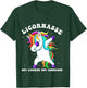 Unicorn 50% Unicorn 50% Connasse Humour Gift Woman T-Shirt - T-Shirt | Forest