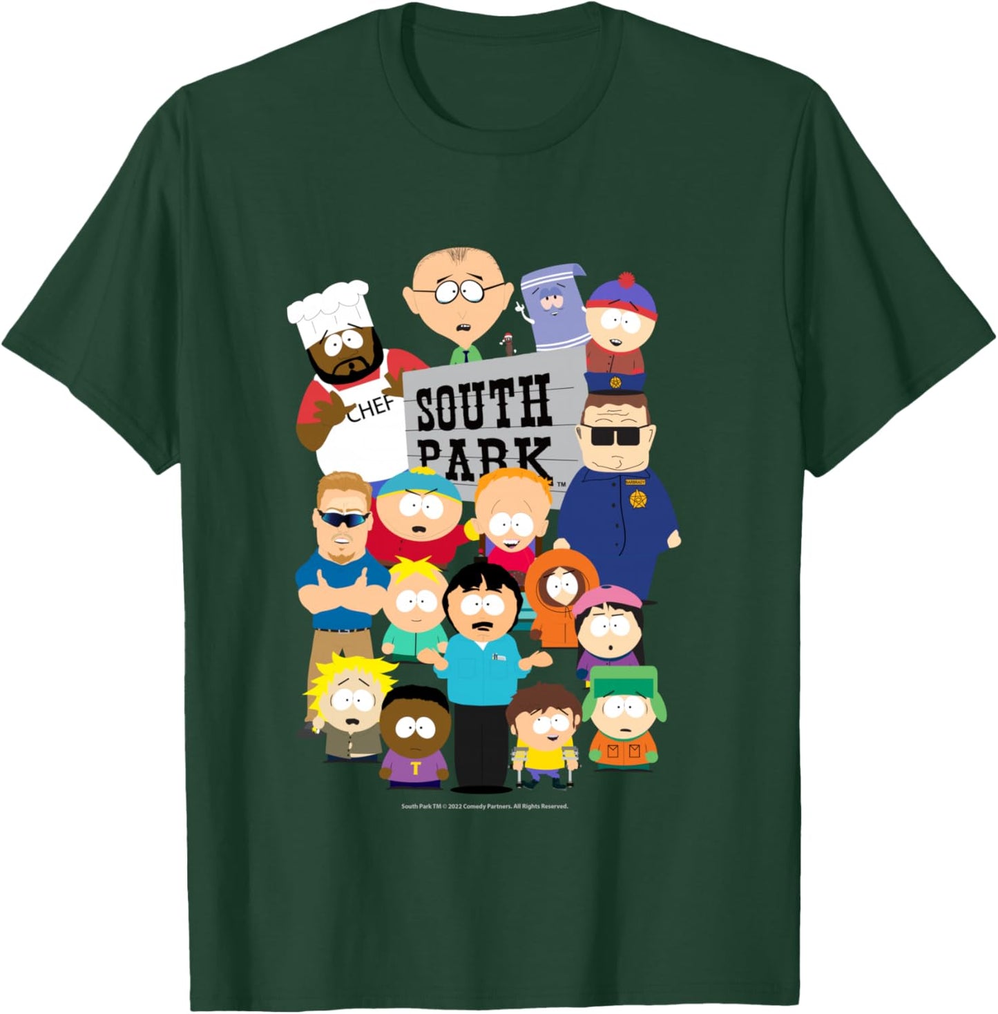 Moulding South Park T-Shirt - T-Shirt | Forest