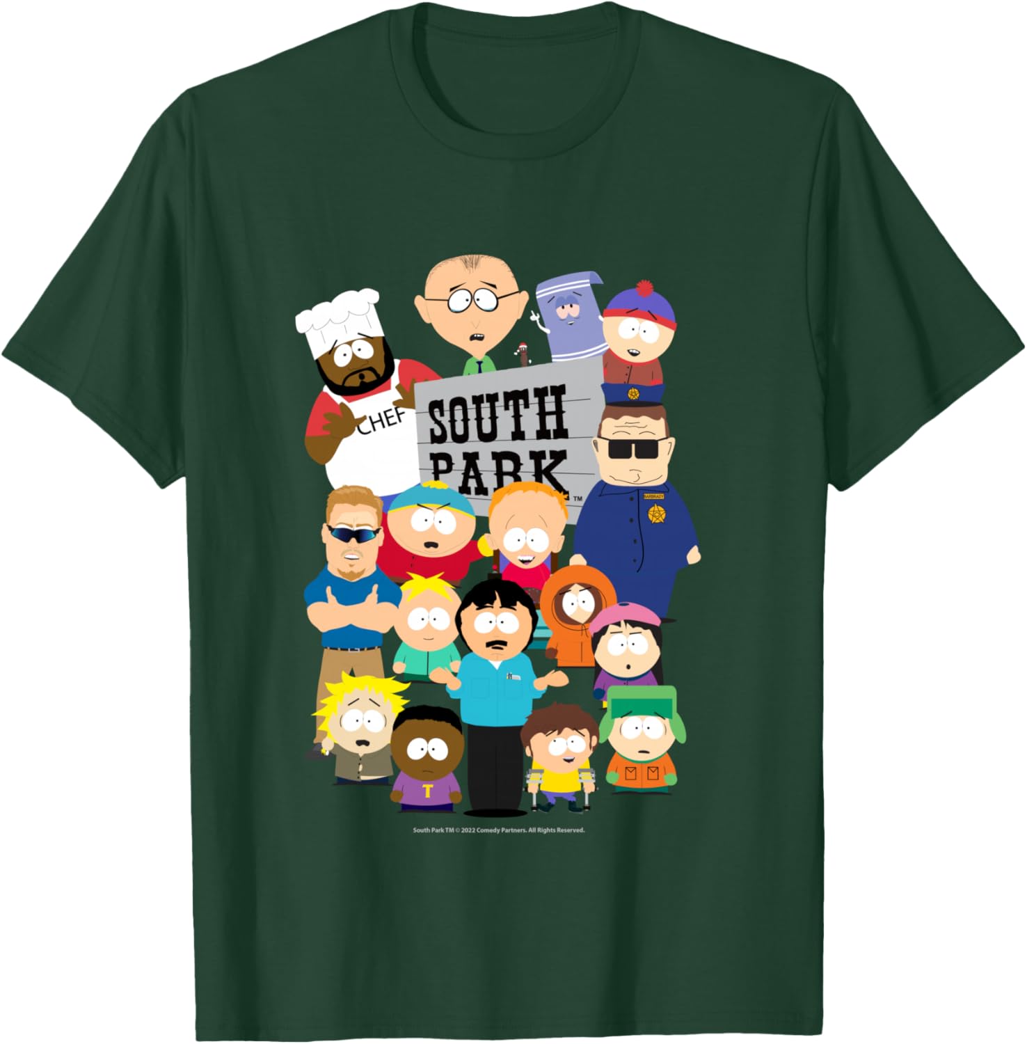 Moulding South Park T-Shirt - T-Shirt | Forest