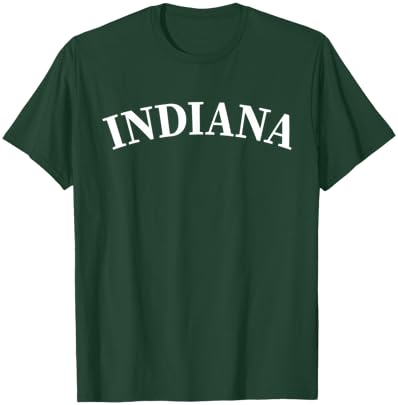 Indiana - Throwback Design - Classic T-Shirt - T-Shirt | Forest