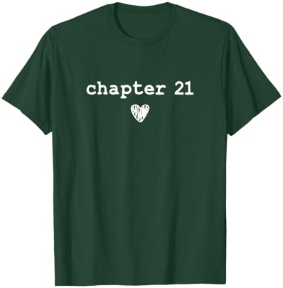 Chapter 21 | Book Lovers Readers & Authors 21st Birthday T-Shirt - T-Shirt | Forest