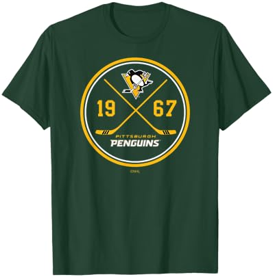 Pittsburgh Penguins Prize Dark Heather Officially Licensed T-Shirt - T-Shirt | Forest