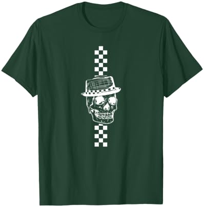 Ska Head Checkerboard T-Shirt - T-Shirt | Forest