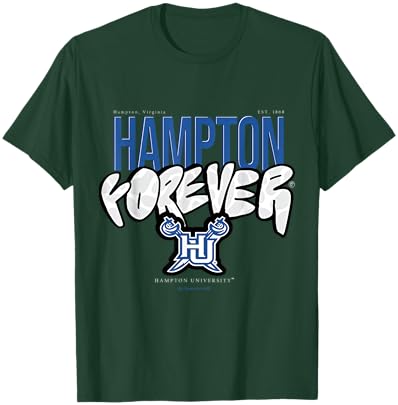 The Yard Essentials - Hampton University - Forever T-Shirt - T-Shirt | Forest