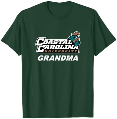 Coastal Carolina University CCU Grandma T-Shirt - T-Shirt | Forest