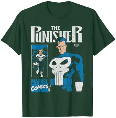 The Punisher - Comic Cover T-Shirt - T-Shirt | Forest