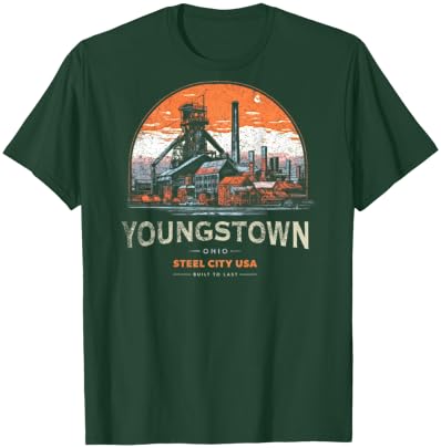 Hometown Pride - Youngstown Steel City USA T-Shirt - T-Shirt | Forest