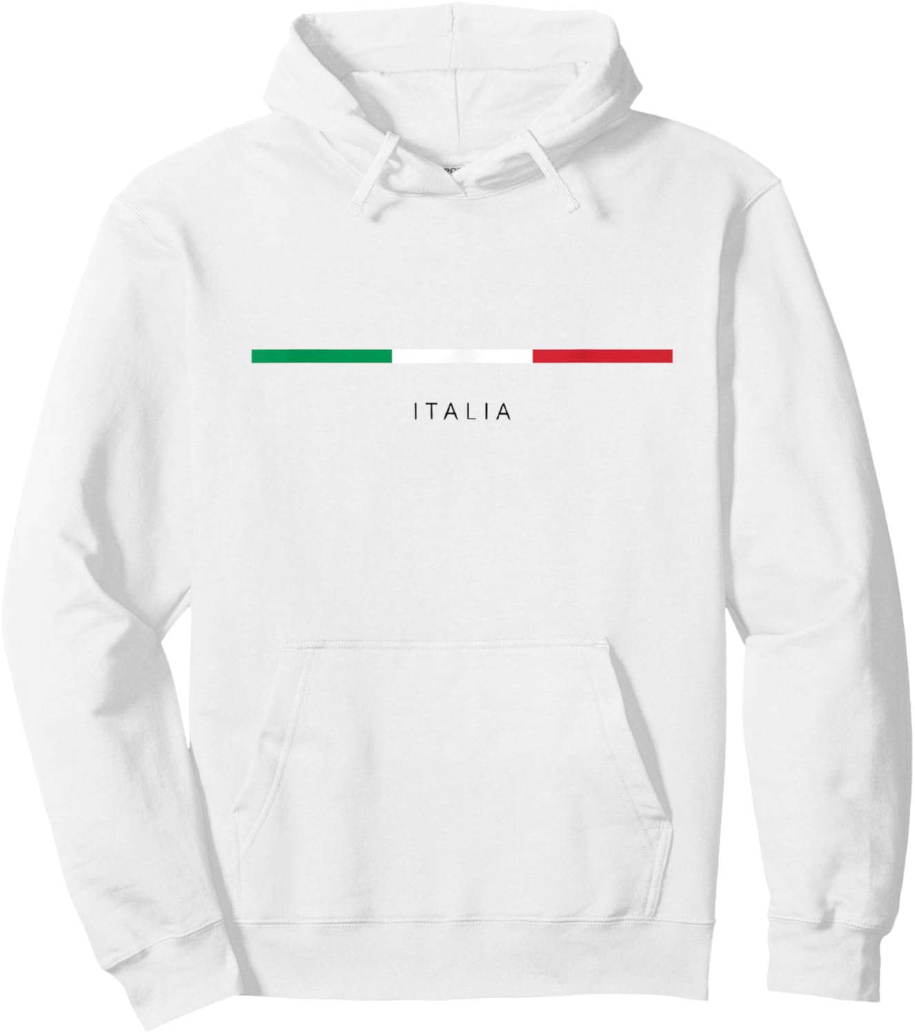 Italy Printed Hoodie - Hoodie | White