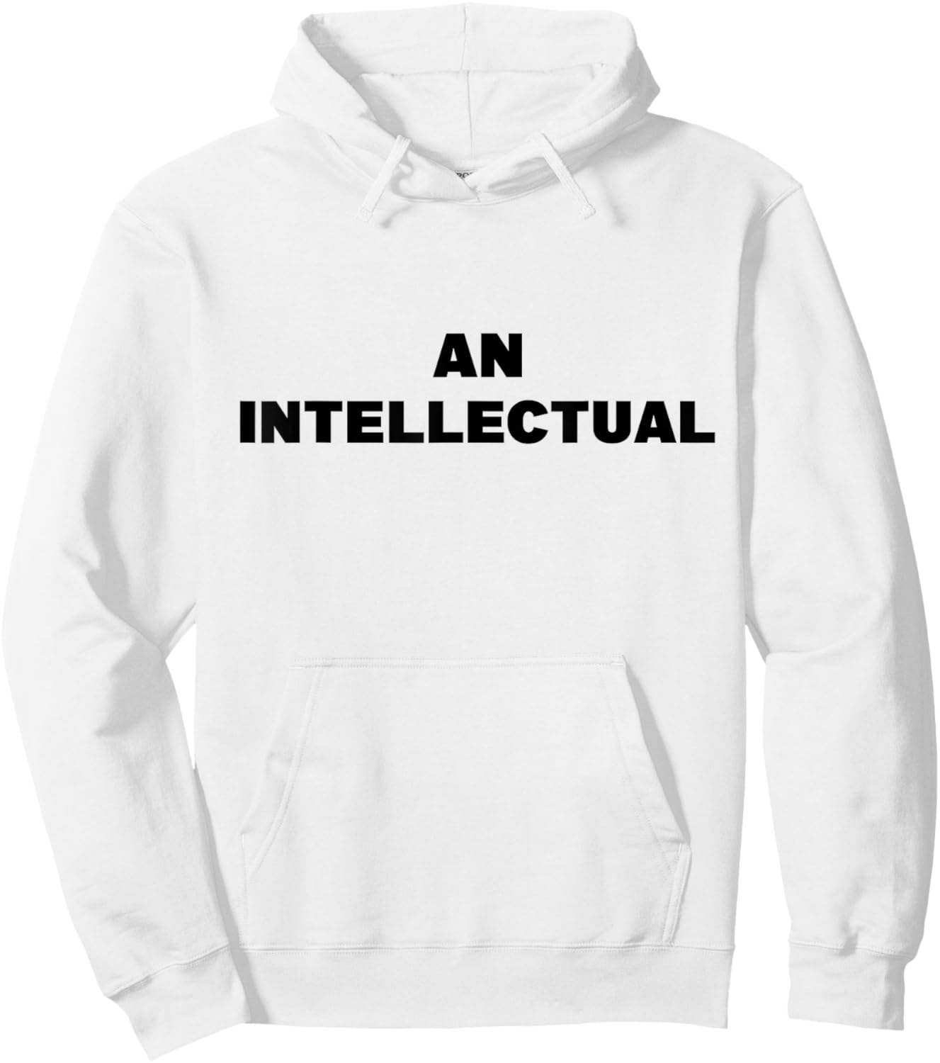 An Intellectual Funny Hoodie - Hoodie | White