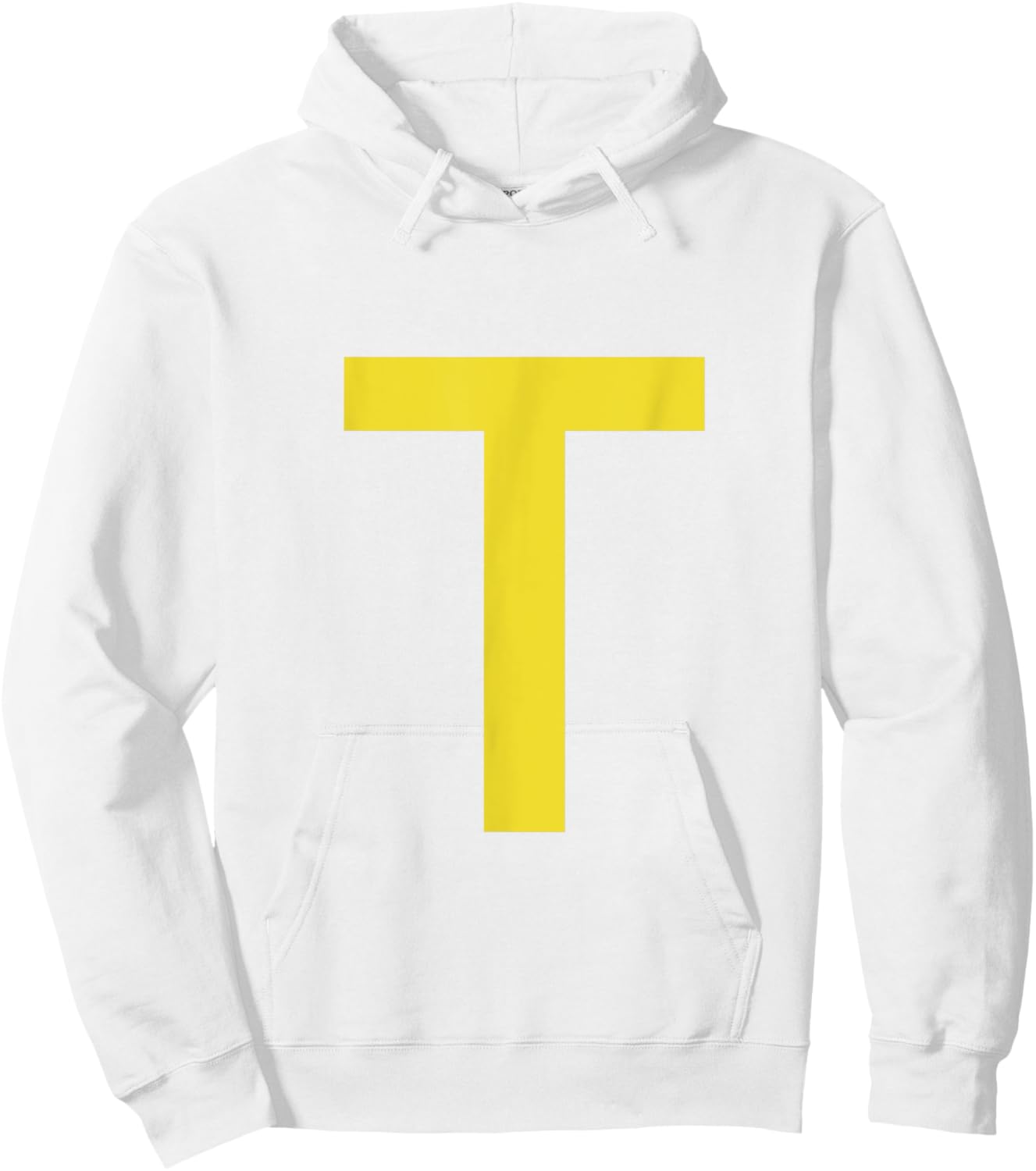 Letter T Funny Chipmunk Group Matching Halloween Costume Hoodie - Hoodie | White