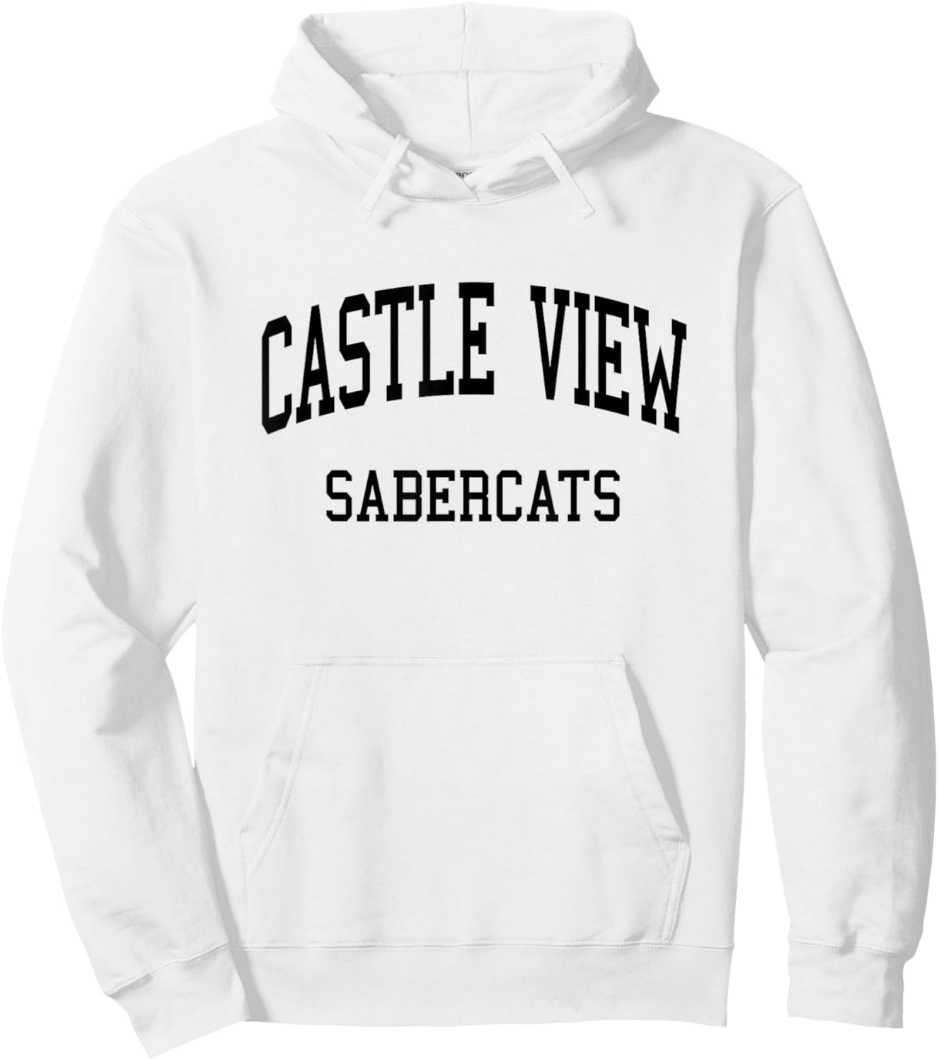 Castle View High School HS Castle Rock CO Retro Sports Hoodie - Hoodie | White