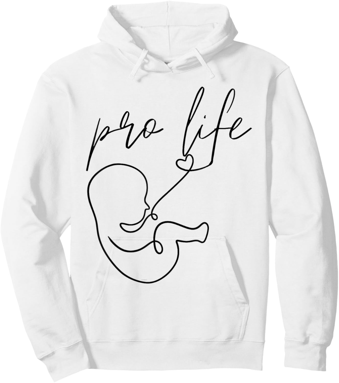 Speak Up For Those Who Cannot Speak For Themselves Pro Life Hoodie - Hoodie | White