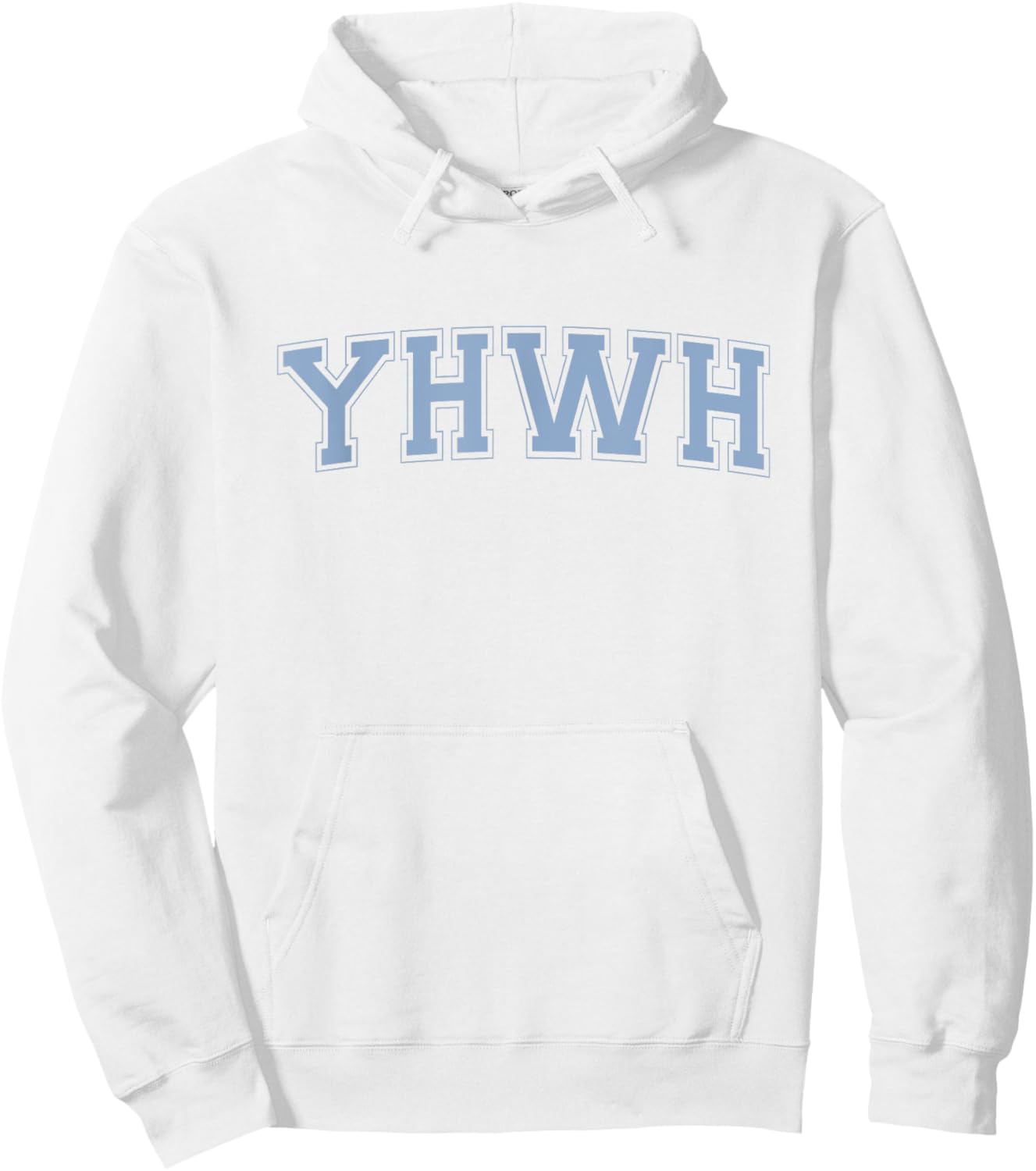 YHWH God Yahweh Hoodie - Hoodie | White
