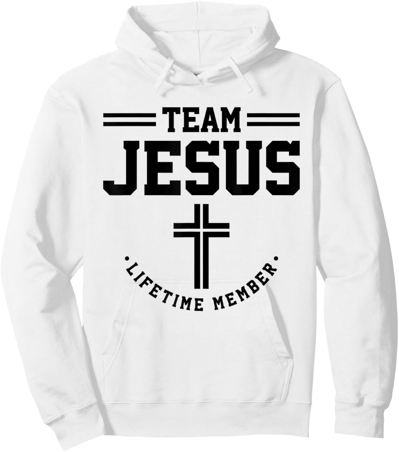 Christian - Team Jesus 03 Faith Hope Love Hoodie - Hoodie | White