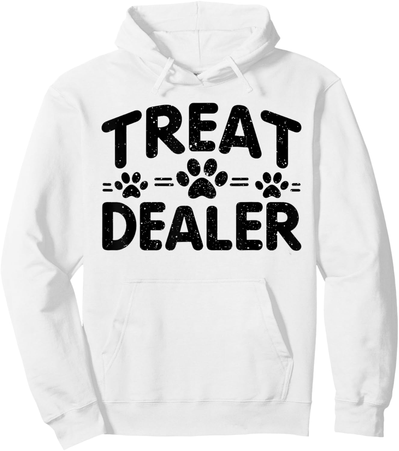 Treat Dealer Paws Funny Saying Quote Women Hoodie - Hoodie | White