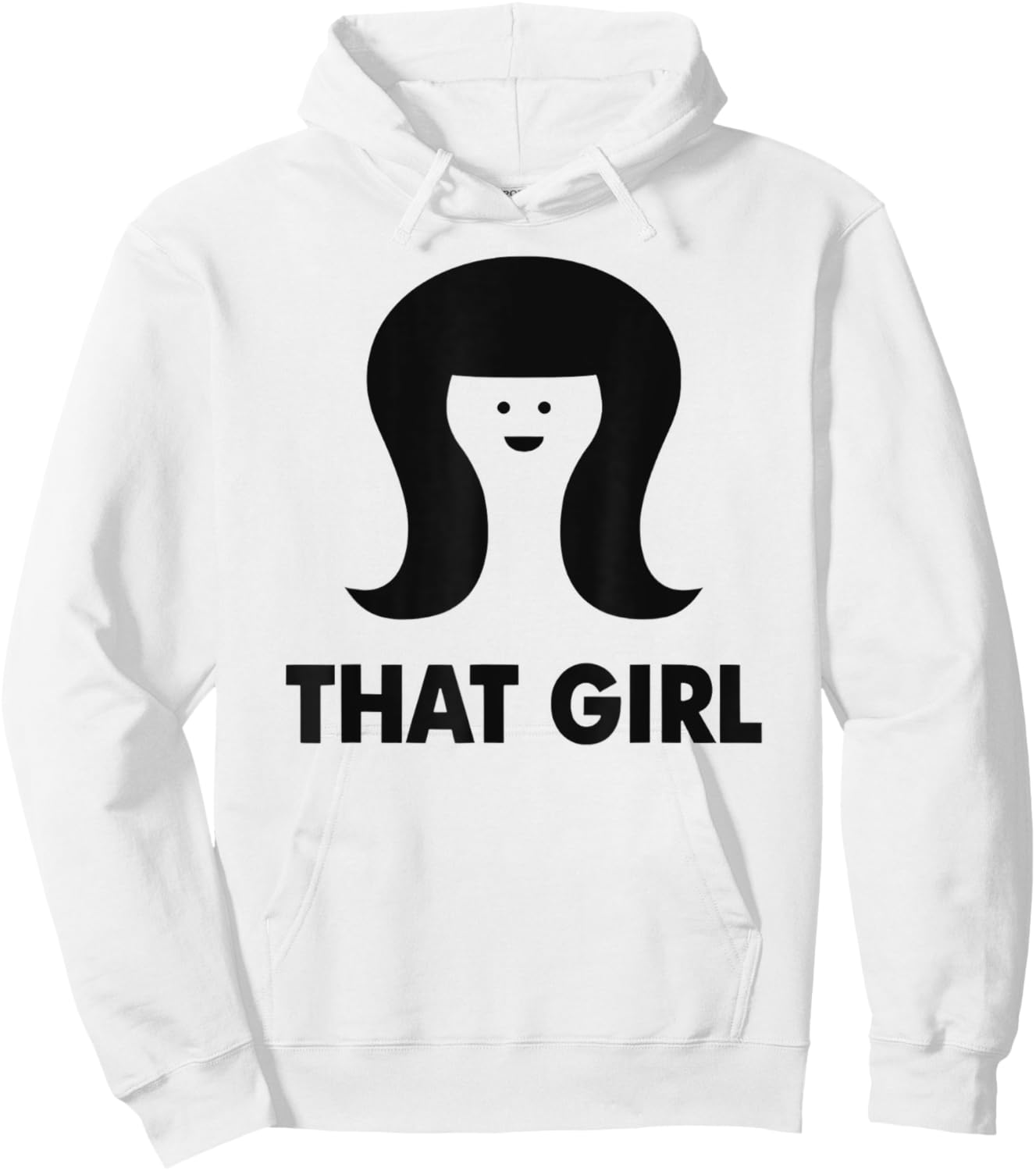 That girl meme funny retro Hoodie - Hoodie | White