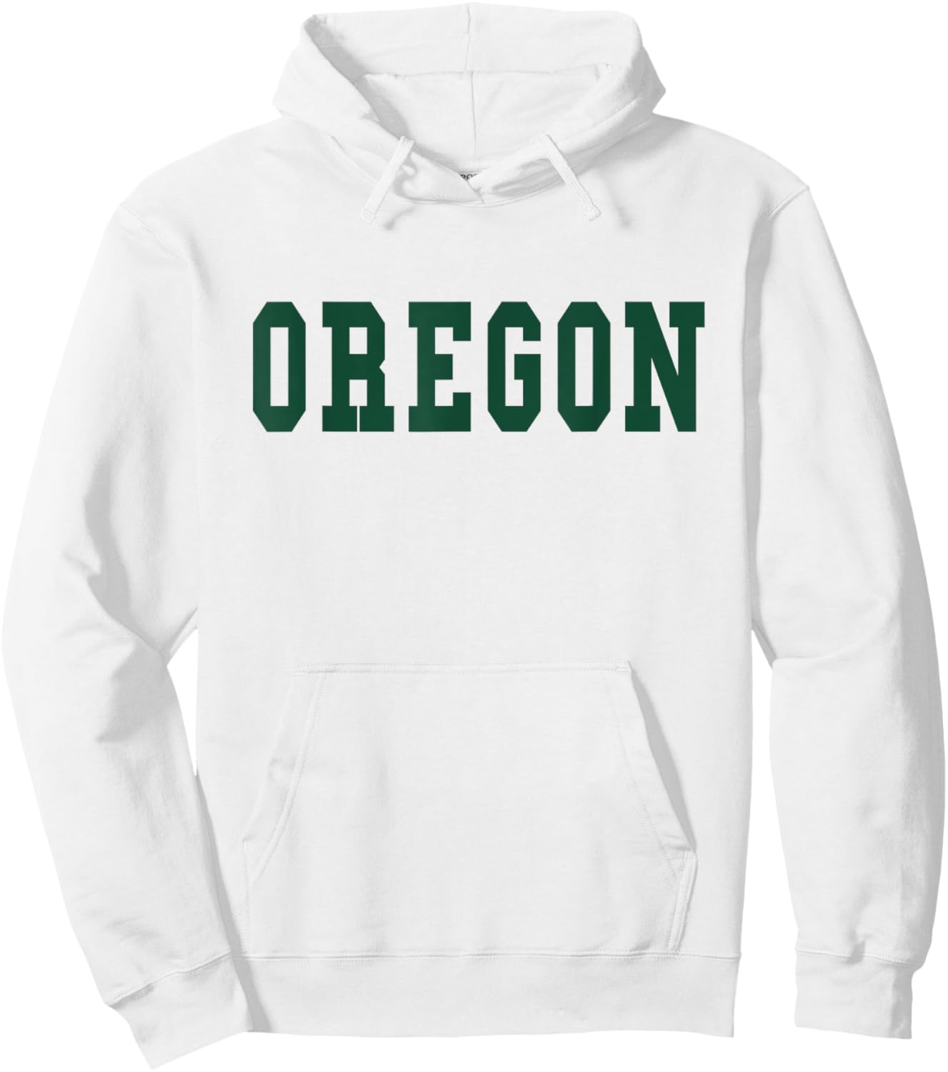 OREGON - Throwback Design - Classic Hoodie - Hoodie | White