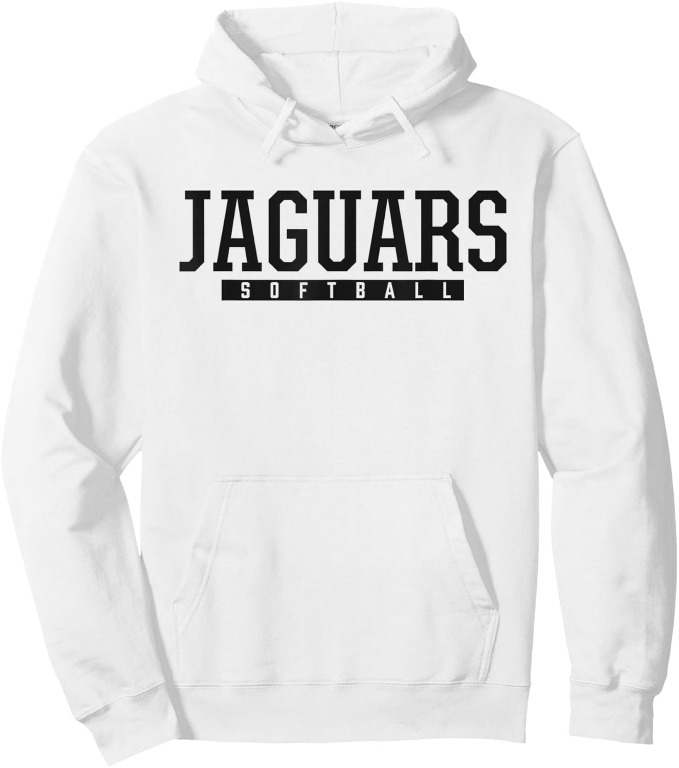 West Jordan Jaguars Softball HS Hoodie - Hoodie | White