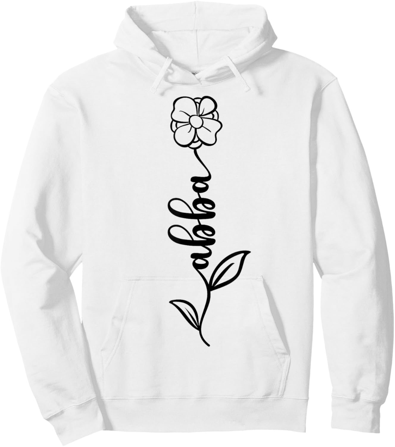 Abba Name Women Men Kids Abba Birthday Shirt Gift Abba Name Hoodie - Hoodie | White