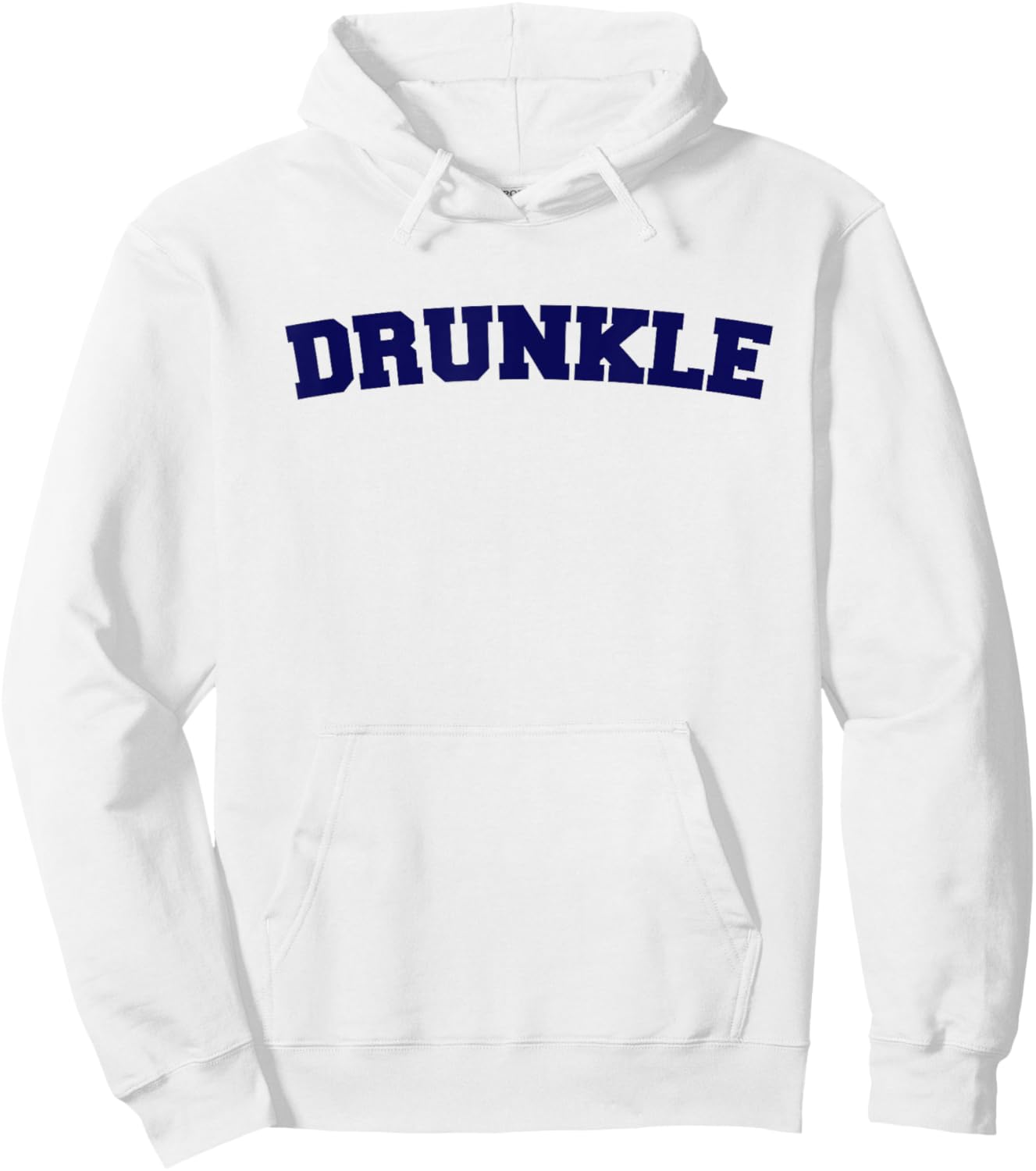 Funny Uncle Drunkle Druncle Humor Hoodie - Hoodie | White