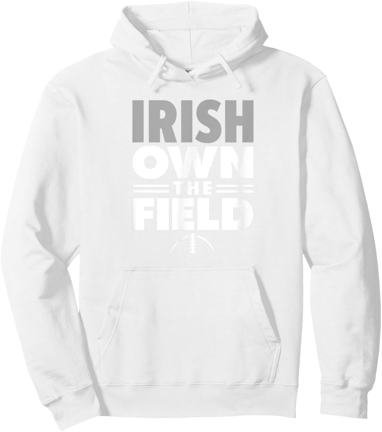 Dublin Scioto High School Own the Field Hoodie - Hoodie | White