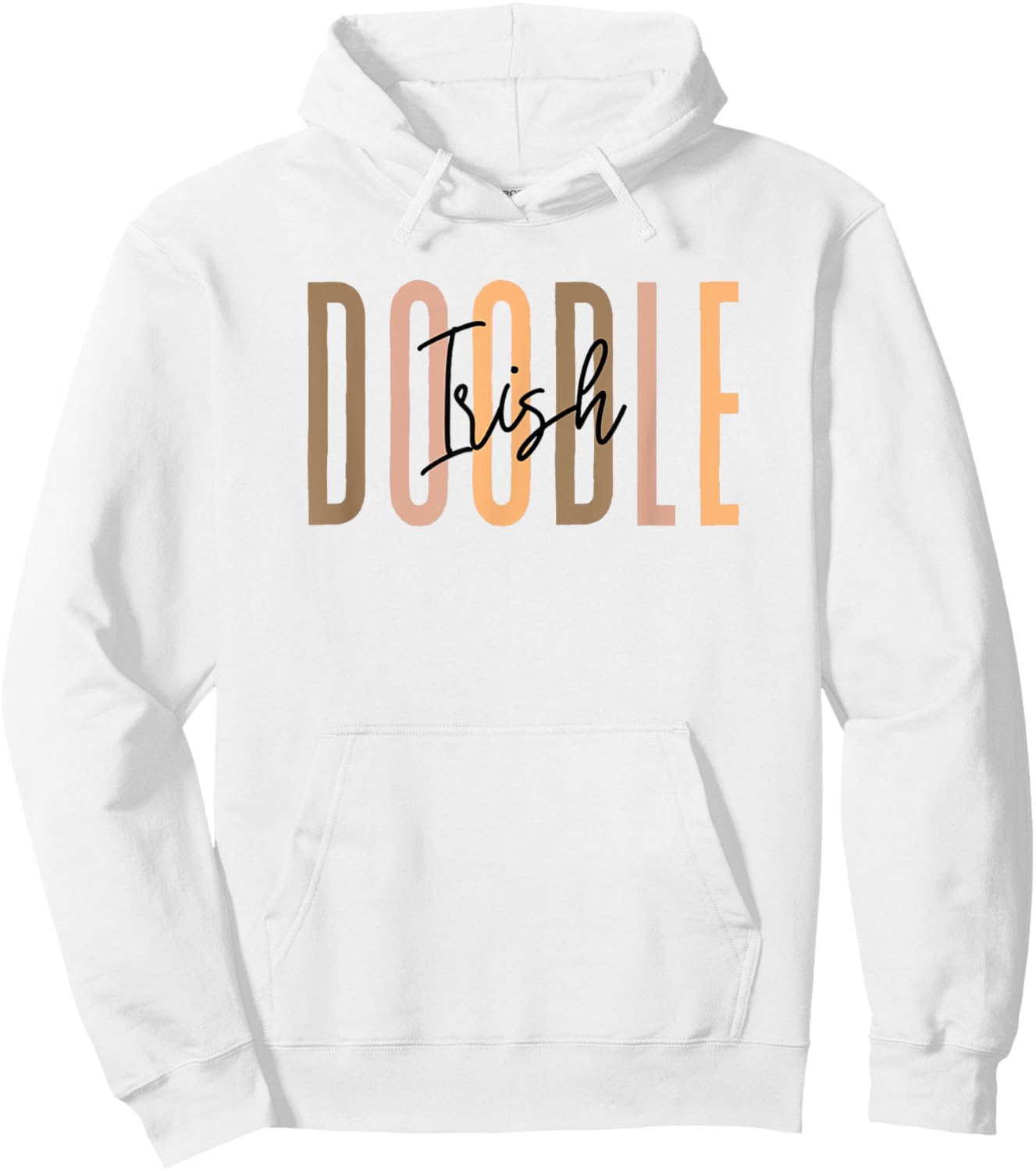Irish Doodle Gift, Irish Doodle Mom Gift, Irish Doodle Hoodie - Hoodie | White