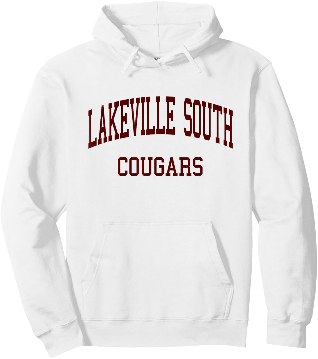 Lakeville South High School HS Lakeville MN Retro Hoodie - Hoodie | White