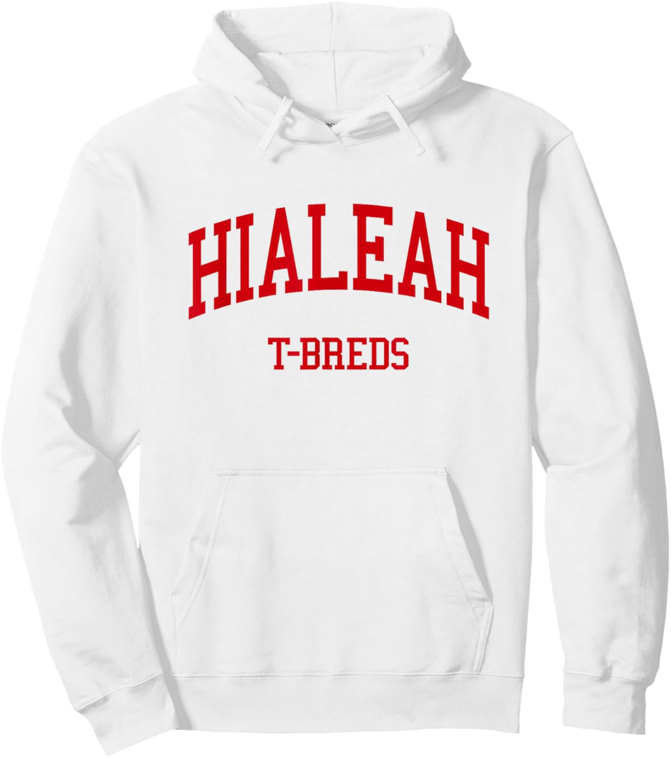 Hialeah High School HS Hialeah FL Retro Hoodie - Hoodie | White