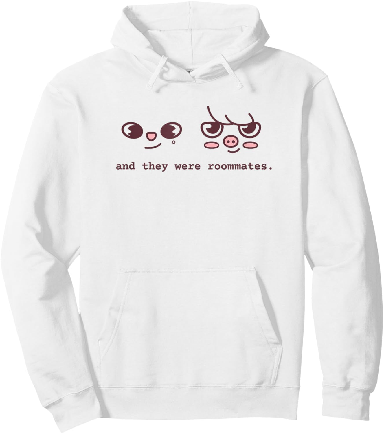 Stay ChangJin Roommates – Dwaekki × Jiniret Hoodie - Hoodie | White