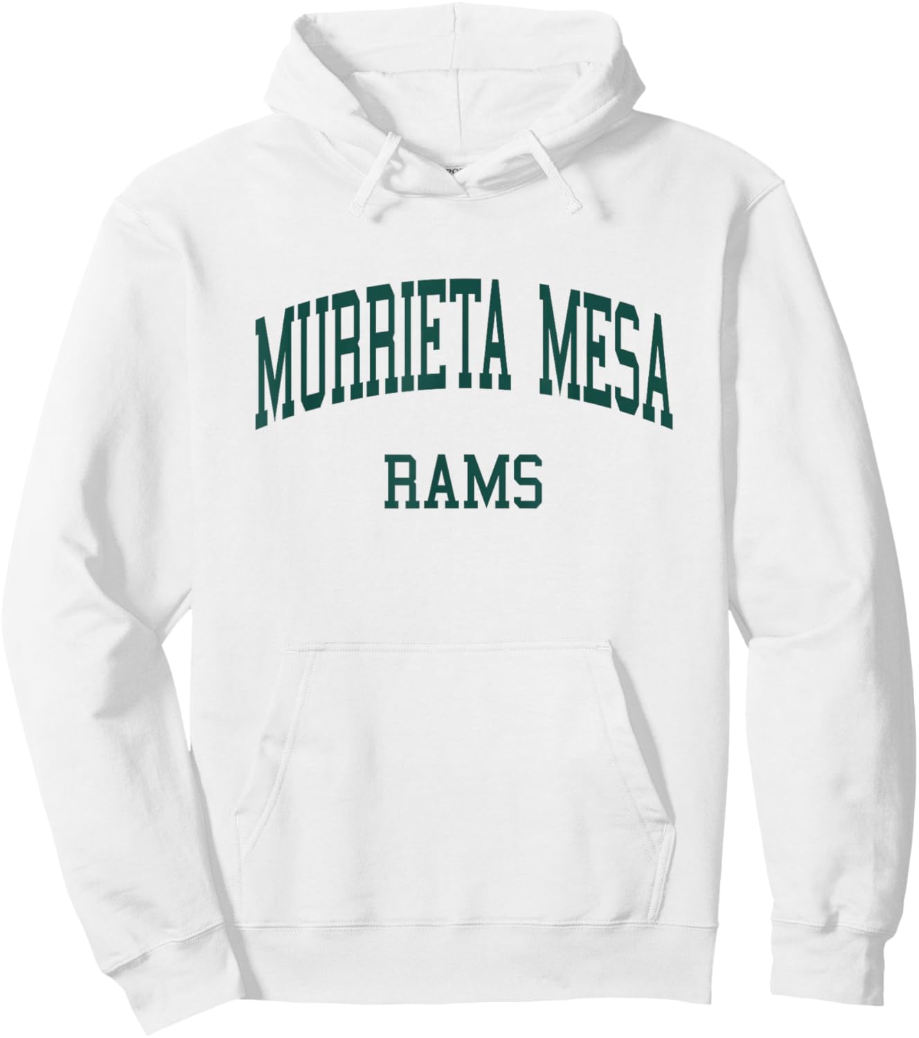 Murrieta Mesa High School HS Murrieta CA Retro Hoodie - Hoodie | White
