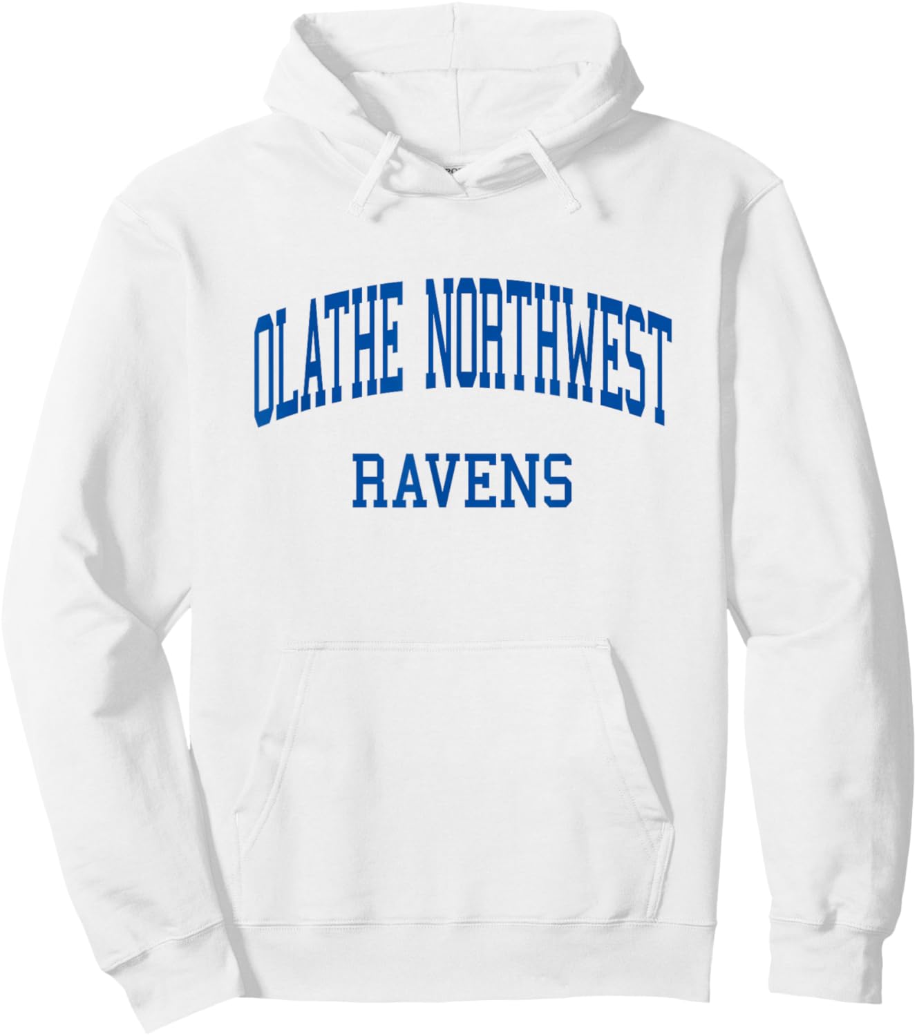 Olathe Northwest High School HS Olathe KS Retro Hoodie - Hoodie | White