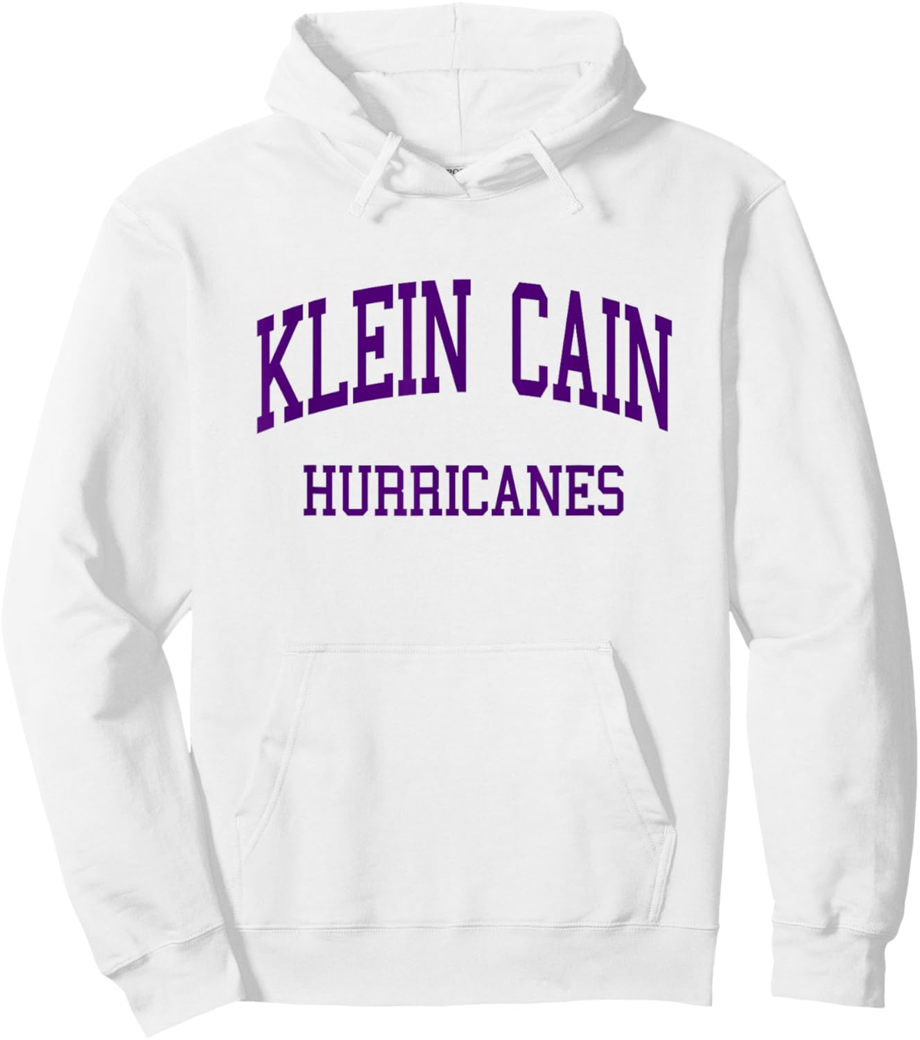 Klein Cain High School HS Klein TX Retro Hoodie - Hoodie | White