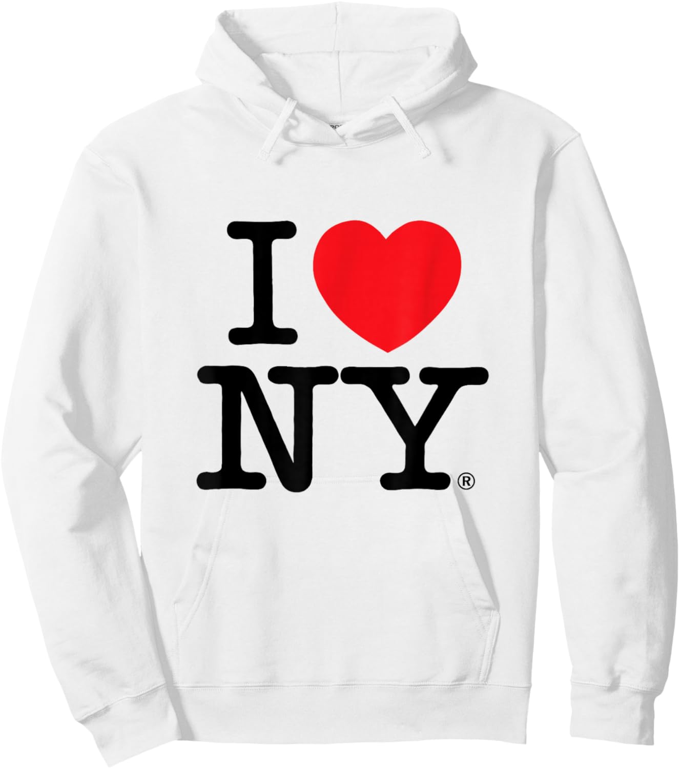 I Love NY Classic New York Logo Hoodie - Hoodie | White