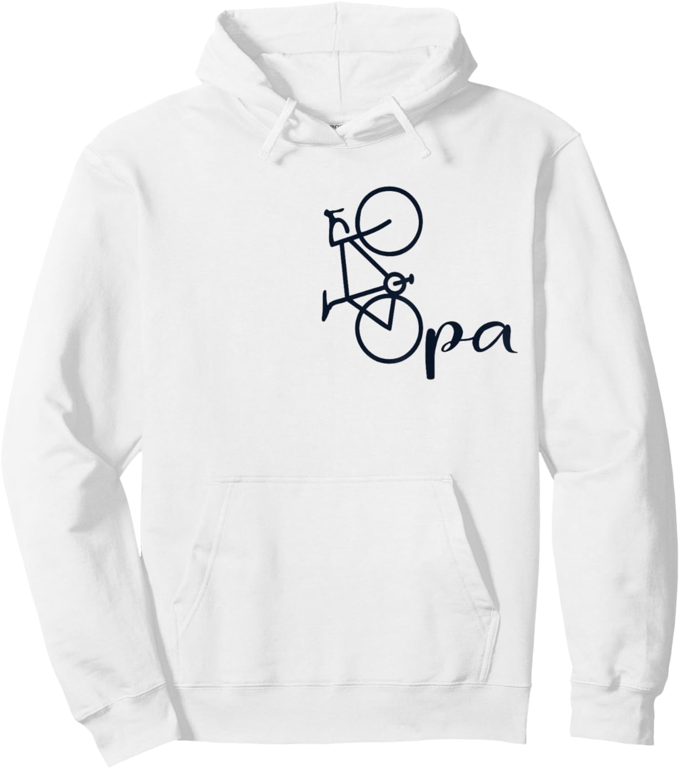 Großpapa Fahrrad Fahren - Radeln Radsportler Opa Hoodie - Hoodie | White