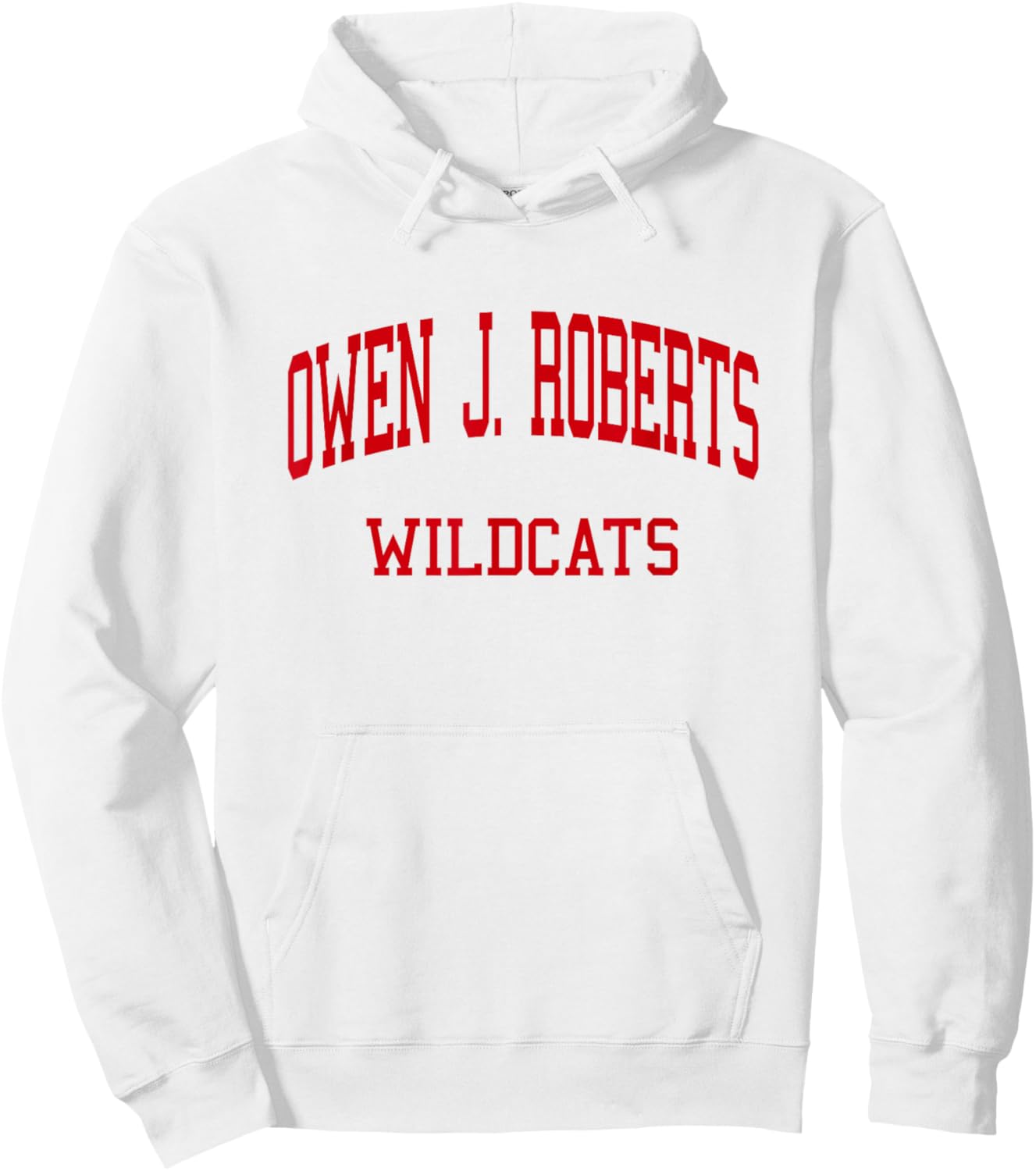 Owen J. Roberts High School HS Pottstown PA Retro Hoodie - Hoodie | White