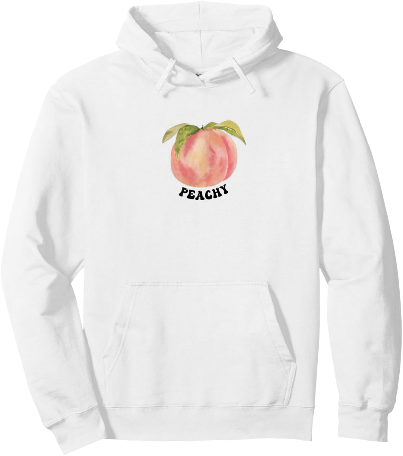 Vintage Peach Fruit Shirt | Funny Peachy Hoodie - Hoodie | White