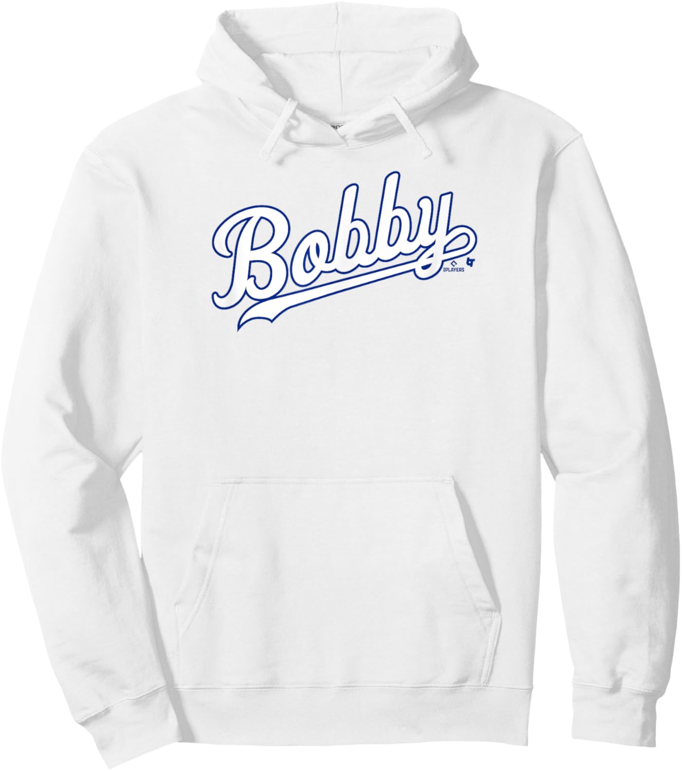 Bobby Witt Jr: 7 Front & Back Name Number Shirsey - KC Hoodie - Hoodie | White