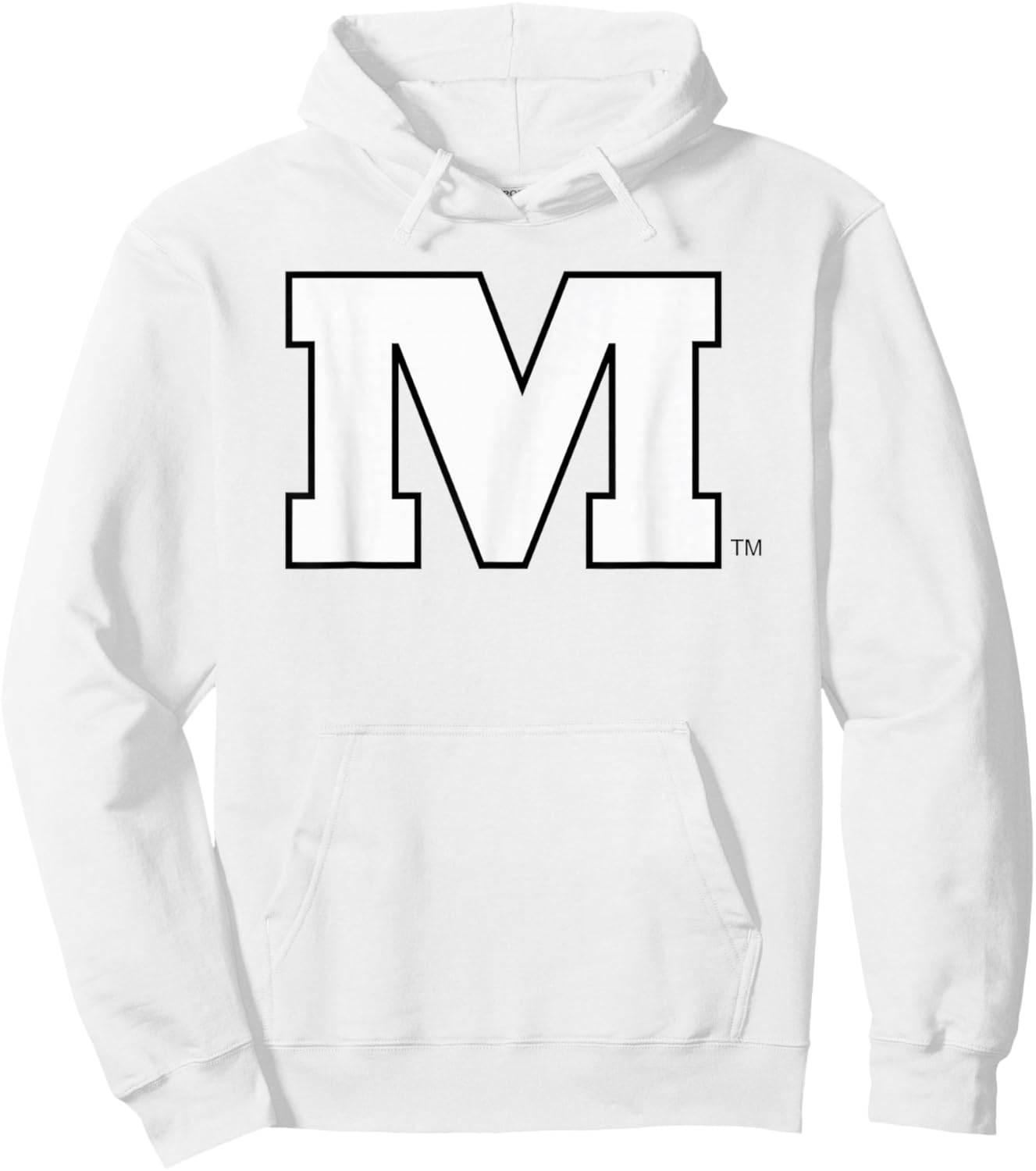 Monmouth College Fighting Scots Icon Red Officially Licensed Hoodie - Hoodie | White