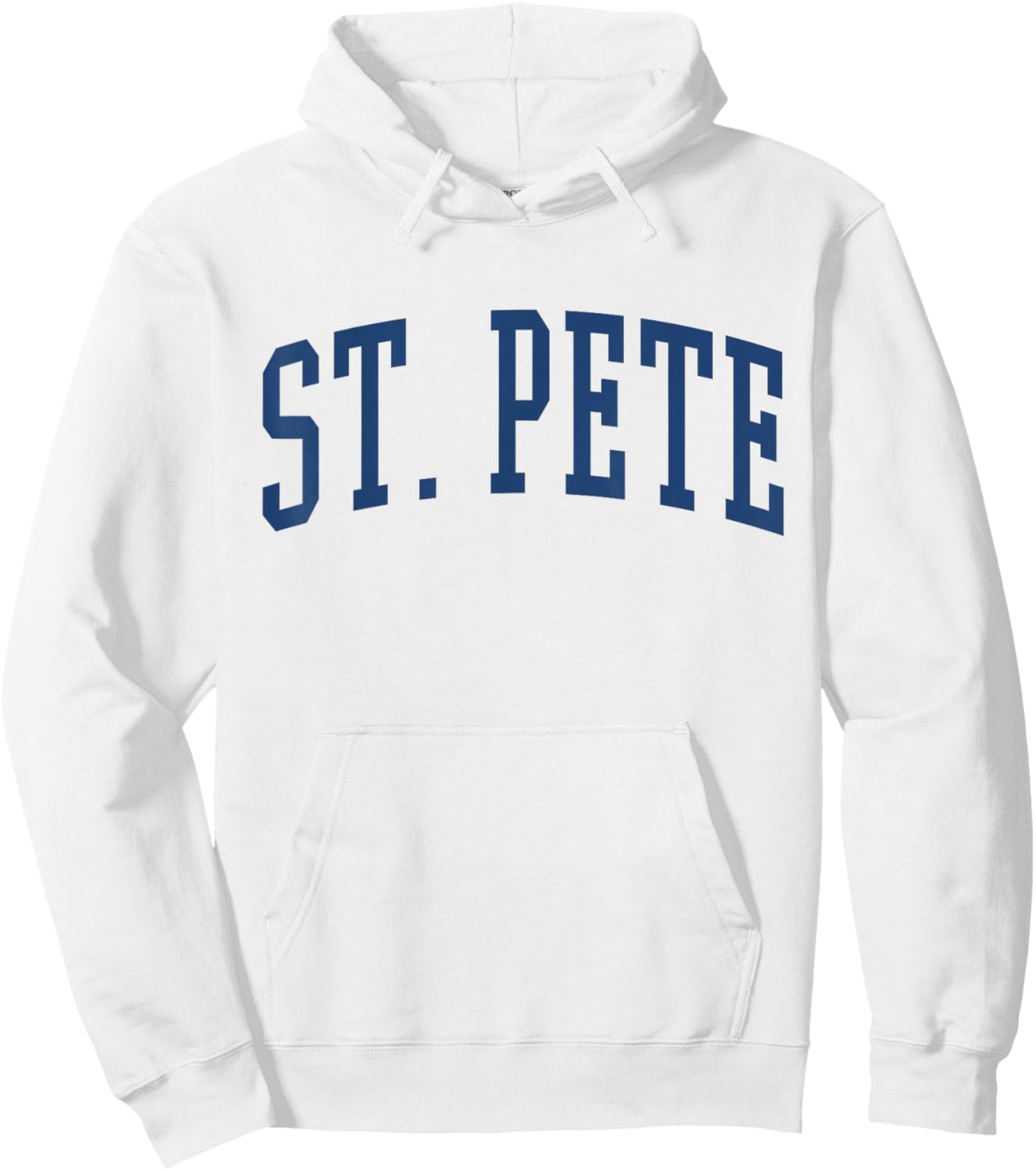 St. Pete Vintage St. Petersburg FL Hoodie - Hoodie | White