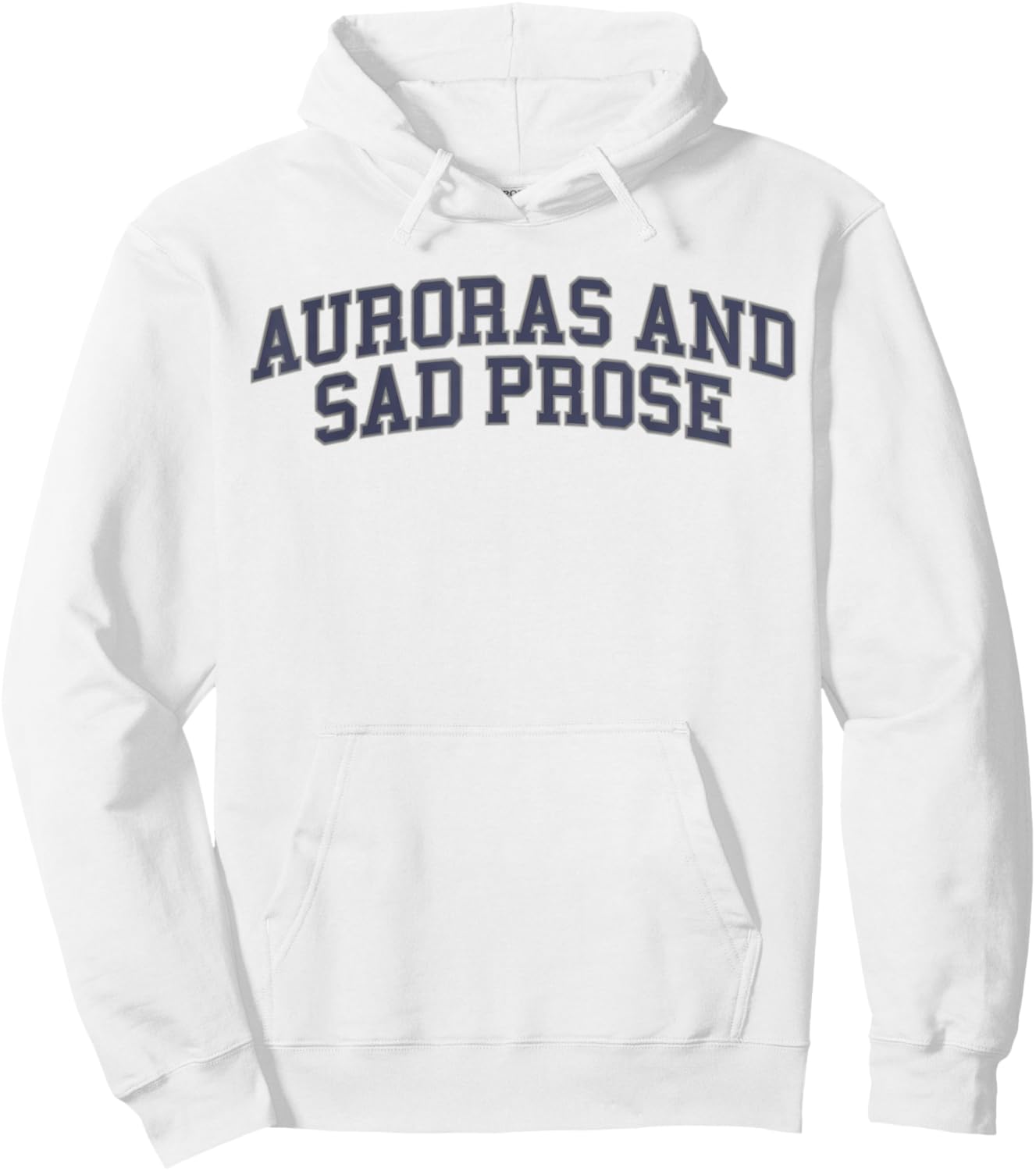 Auroras And Sad Prose Hoodie - Hoodie | White