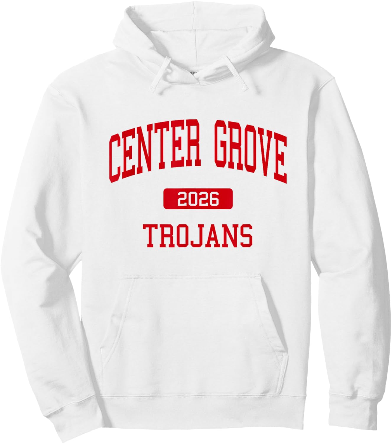 Center Grove High School Class of 2026 Greenwood in Hoodie - Hoodie | White