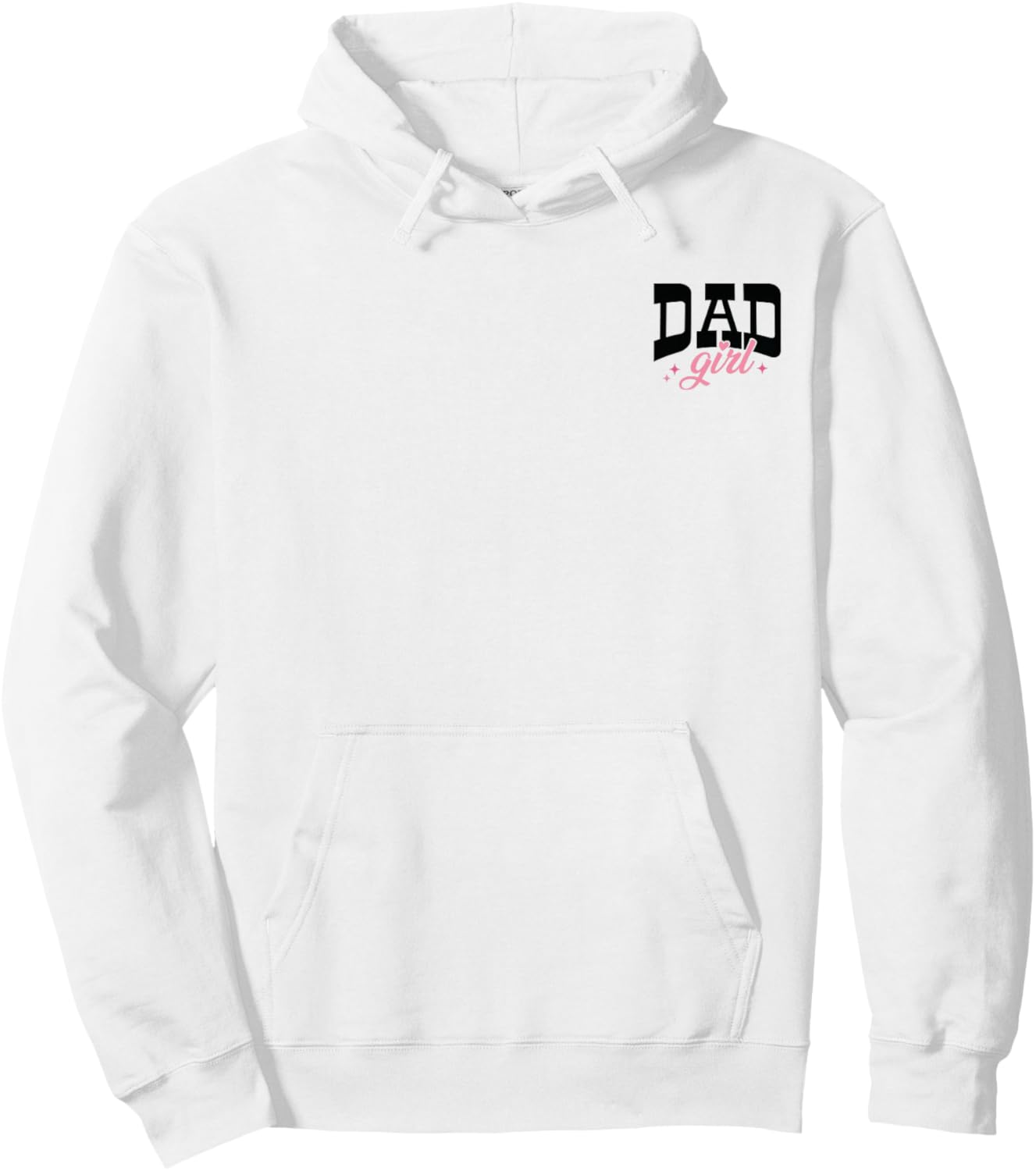 Soon to Be Daddy of Girl 2026 Promoted to Daddy New Dad Hoodie - Hoodie | White