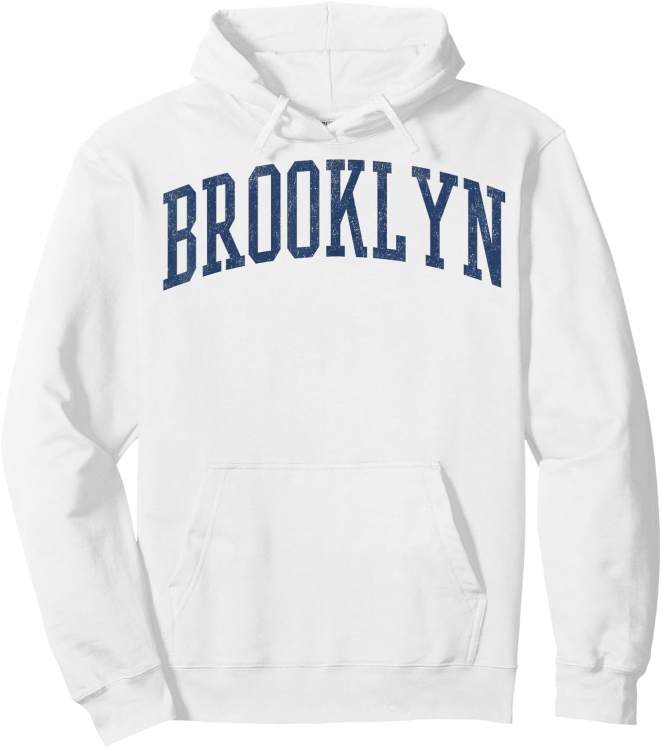 Brooklyn New York NY Vintage Women Hoodie - Hoodie | White